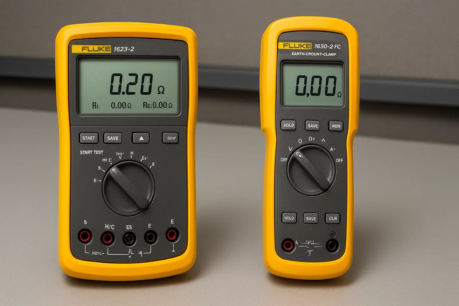 Bộ thiết bị đo điện trở đất Fluke 1623-2 & 1630-2 FC