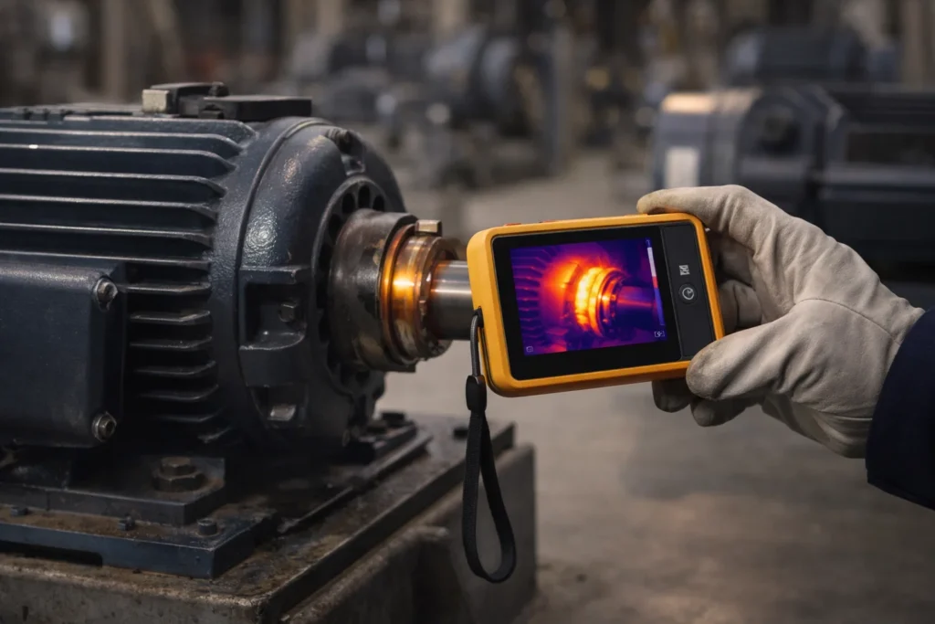 Camera nhiệt bỏ túi Fluke PTi120 kiểm tra nhanh motor và bạc đạn tại hiện trường