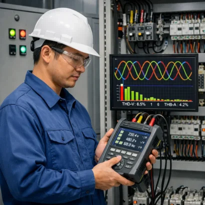 Đo sóng hài và phân tích chất lượng điện bằng Fluke 1770 Series