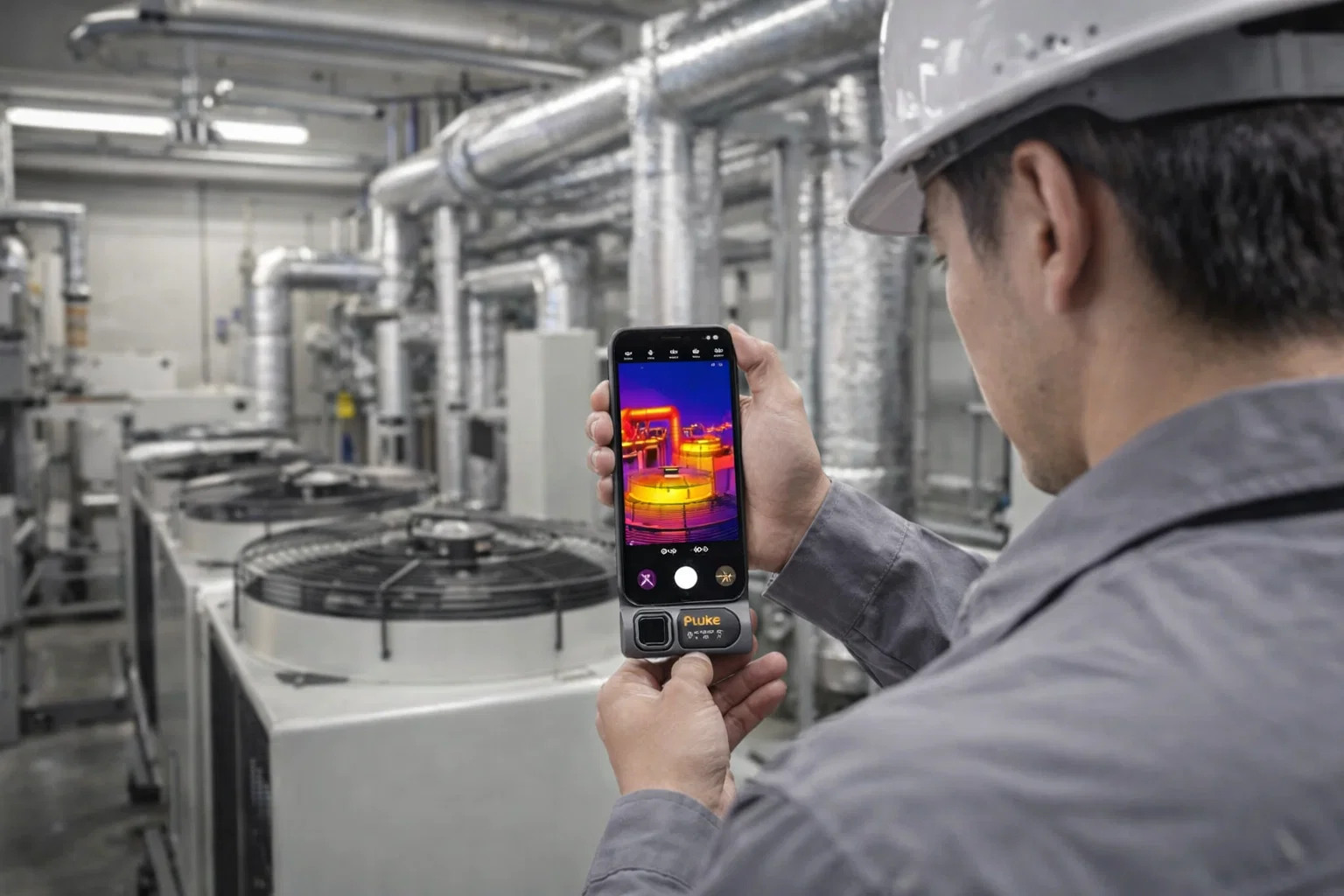 Ứng dụng Fluke iSee trong bảo trì HVAC và cơ điện