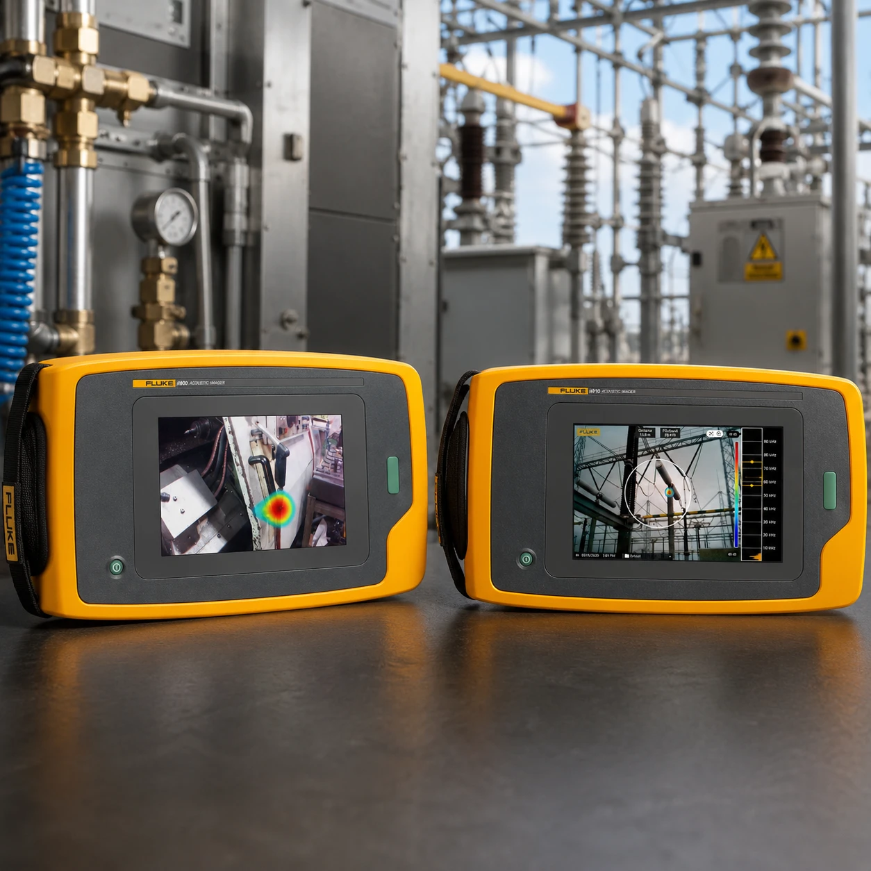 Fluke ii900 Và ii910 camera sóng âm Fluke cho nhà máy