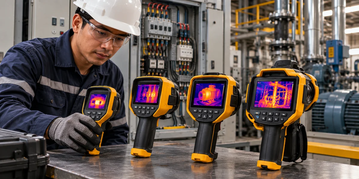 Các cấp camera nhiệt Fluke phục vụ bảo trì công nghiệp